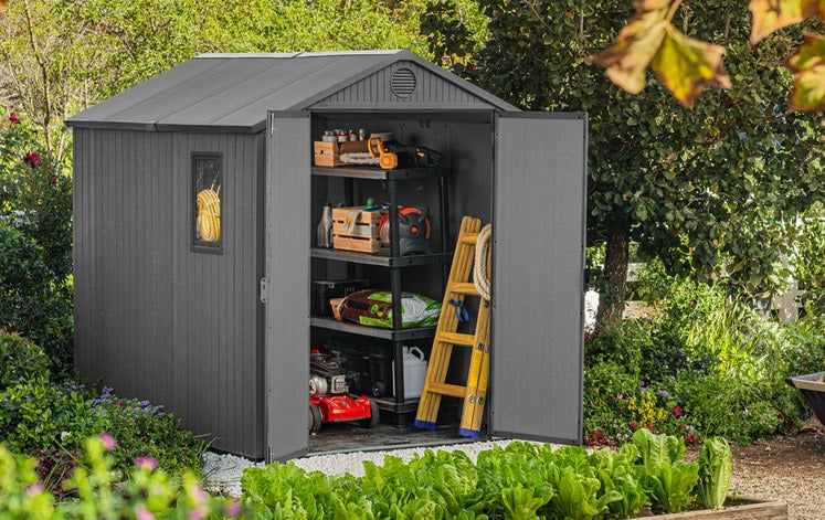 Best seller Shed 6x8ft – Grey