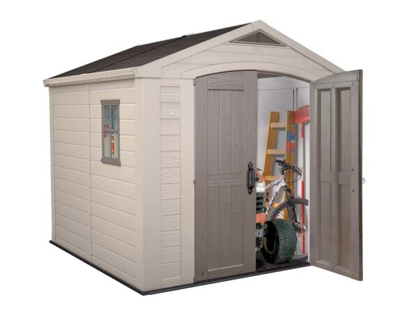 Shed 8×8 Foot Large Resin Outdoor Shed