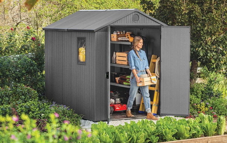Best seller Shed 6x8ft – Grey