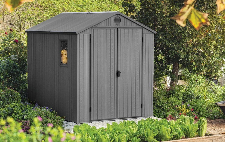 Best seller Shed 6x8ft – Grey