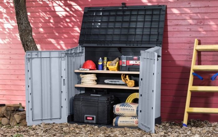 Outdoor Storage box Nova 880L Storage Box – Grey