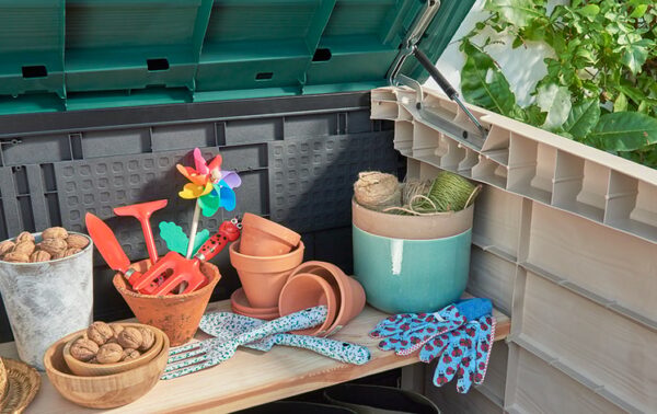 Box storage Max 1200L Storage Box – Dark Green