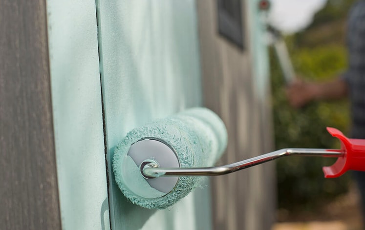 Oakland 7.5×7 Storage Shed Grey