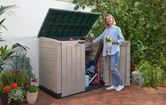 Box storage Max 1200L Storage Box – Dark Green